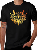 Dragon Graphic Tee - Mens Black T-Shirt