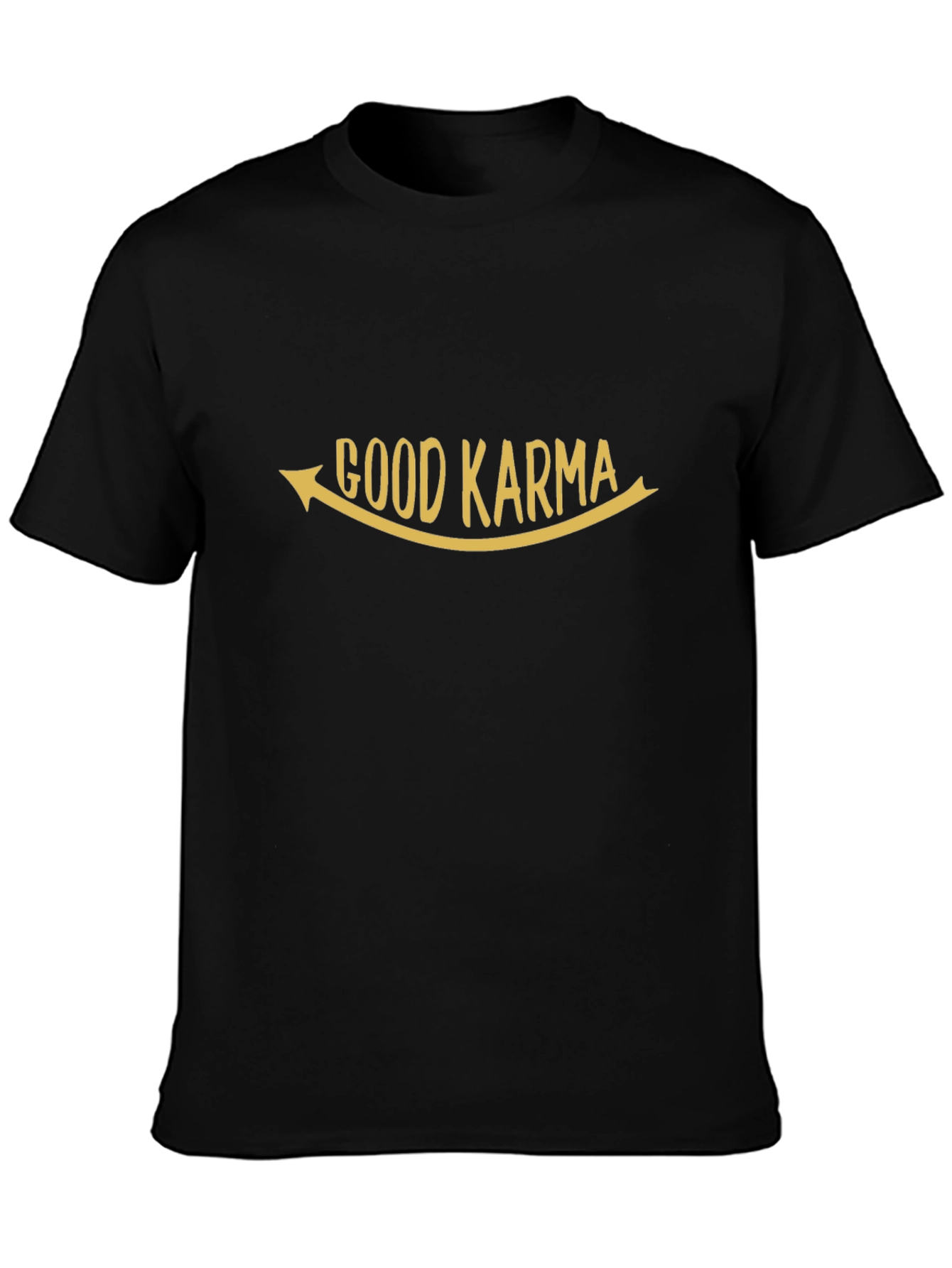 Good Karma Black Graphic T-Shirt - Unisex
