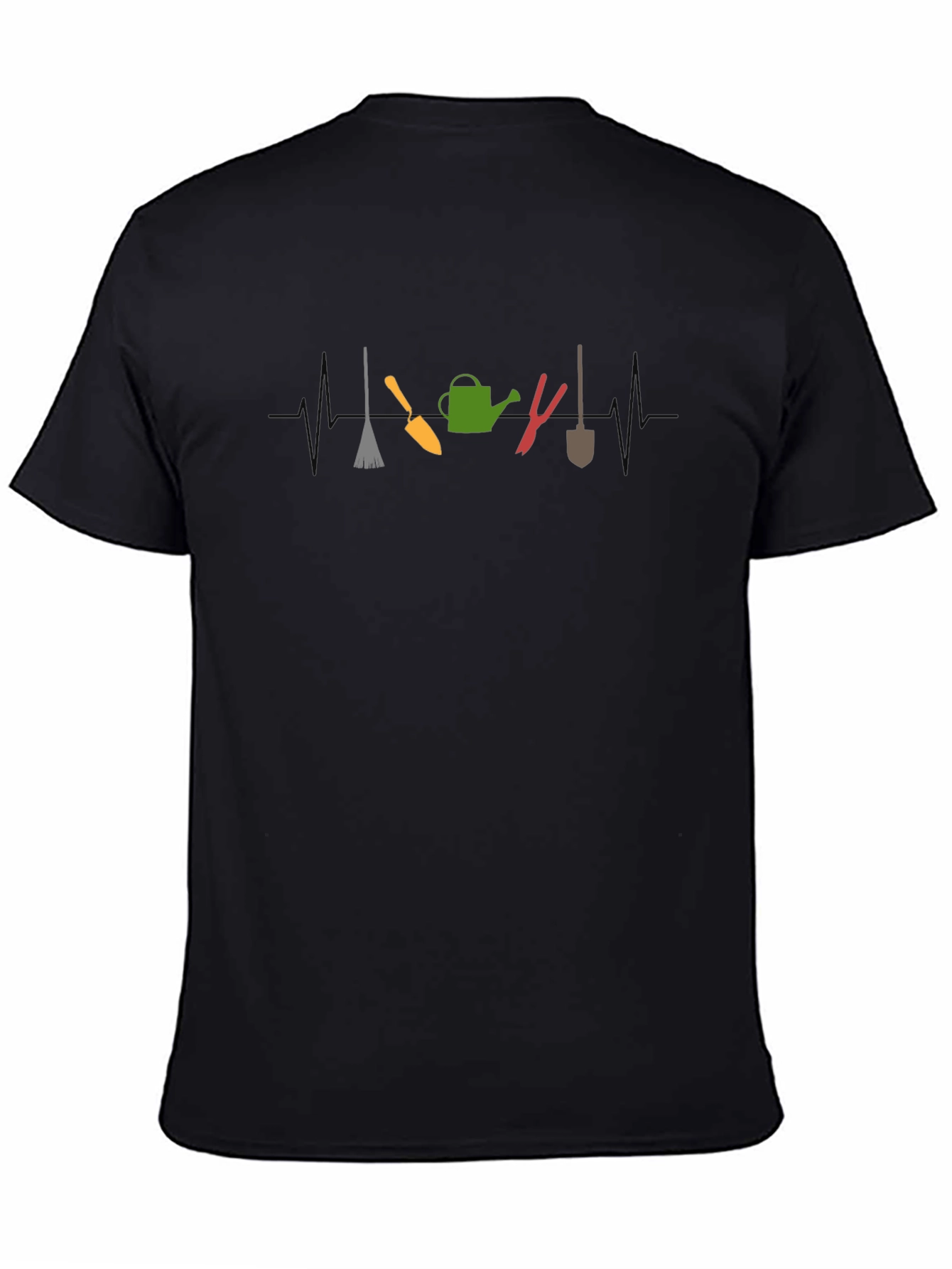 Gardening Heartbeat T-Shirt - Gardeners Life Line Tee