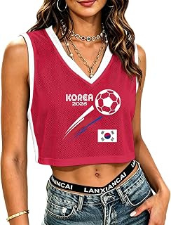 Women's Soccer Jersey 2026 Cup Graphic Tank Top