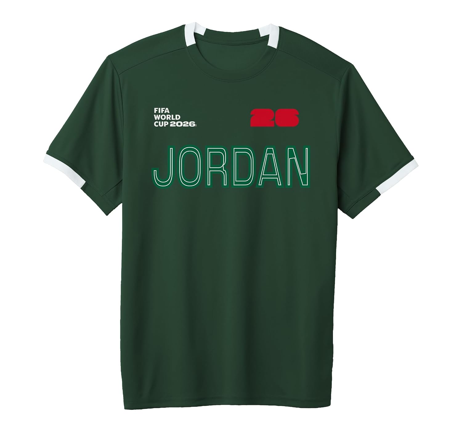 World Cup 26 Jordan Short-Sleeve Soccer Jersey