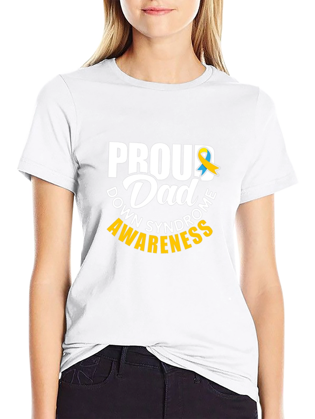 Proud Dad Down Syndrome Awareness T-Shirt