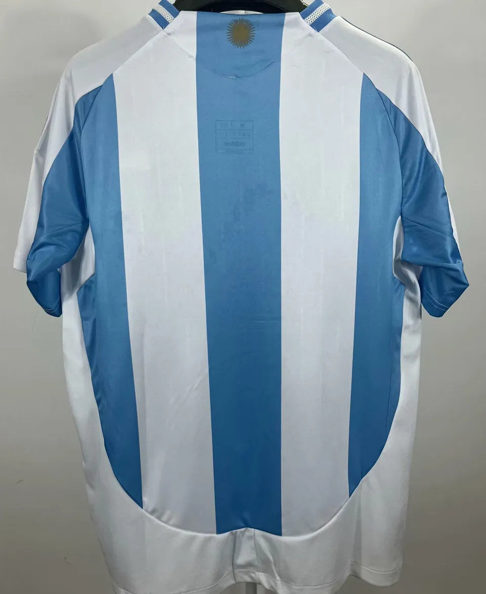 DE PAUL # 7 Argentina Home Fans Soccer Jersey 2024/25 ★★ Detail 2