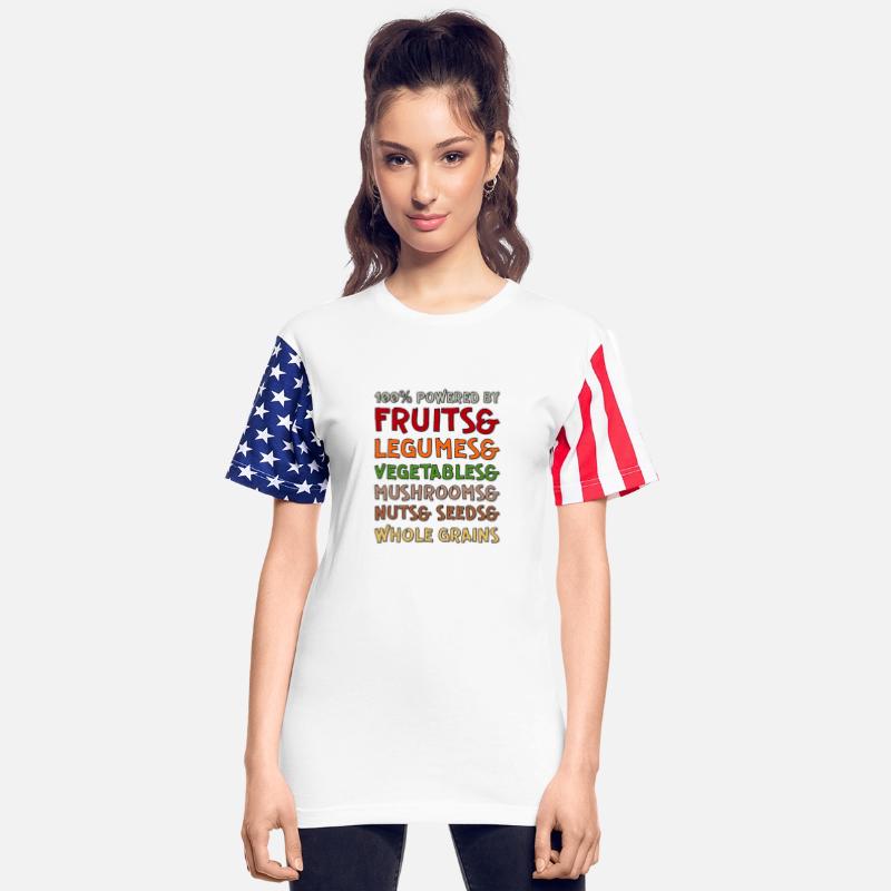 100% Powered by Fruits, Legumes, Vegetables, Nuts