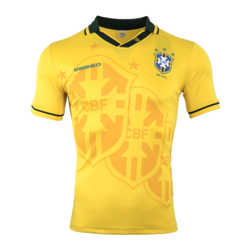 Ronaldo #20 Retro Brazil Home Jersey World Cup 1994 Image 3