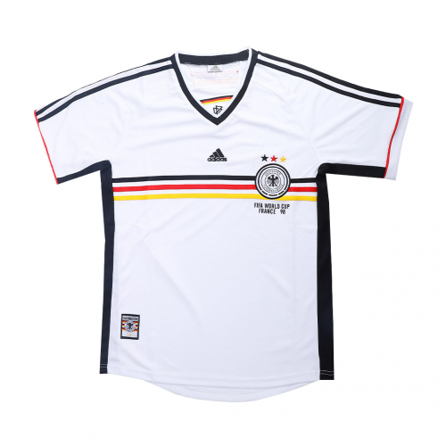 MATTHÄUS #8 Retro Germany Home Jersey 1998 Image 3