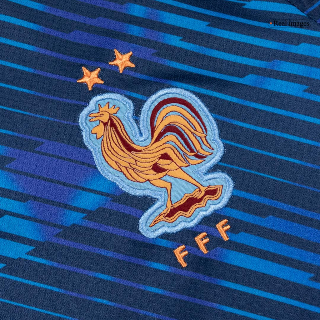 OLISE #11 France Home Soccer Jersey World Cup 2026 Blue Image 5