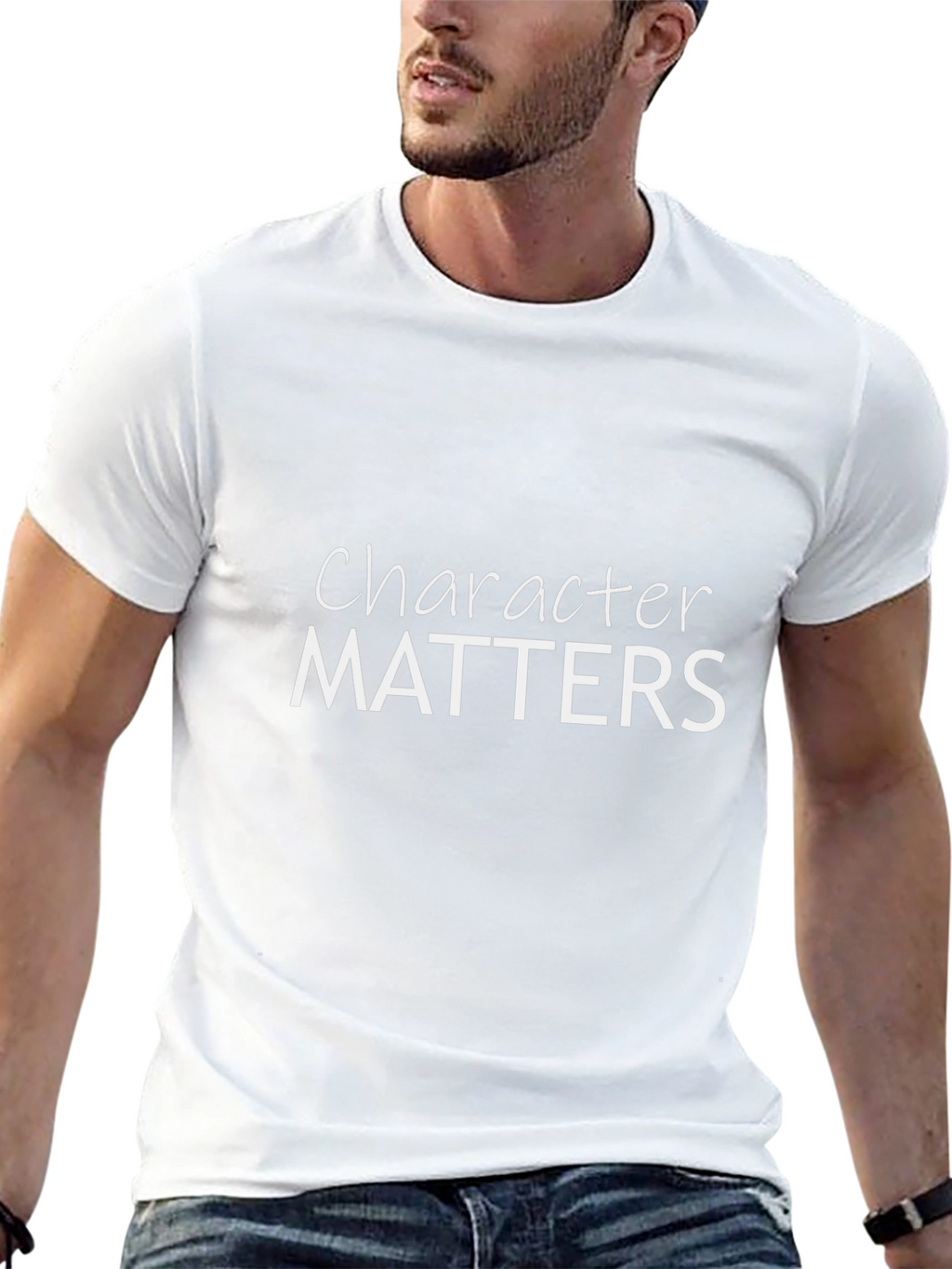 Character Matters Graphic Tee - Soft Cotton Blend