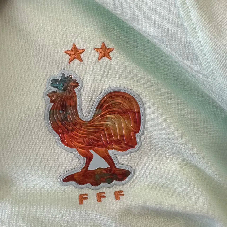 2026/27 France Away White Women Soccer Jersey 女 Detail 2