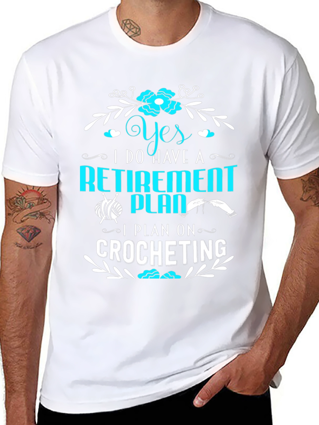 Retirement Crocheting Plan T-Shirt