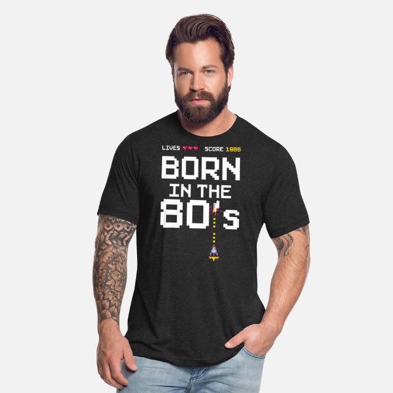 1986 Birtday Retro Gamer Pixel Born in the 80s
