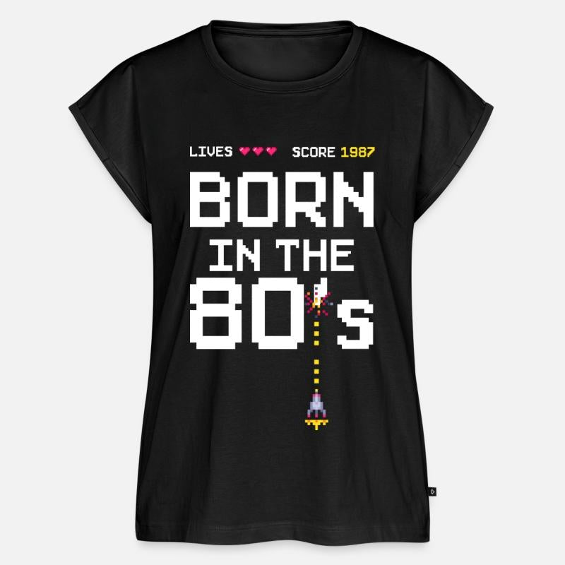 1987 Birtday Retro Gamer Pixel Born in the 80s
