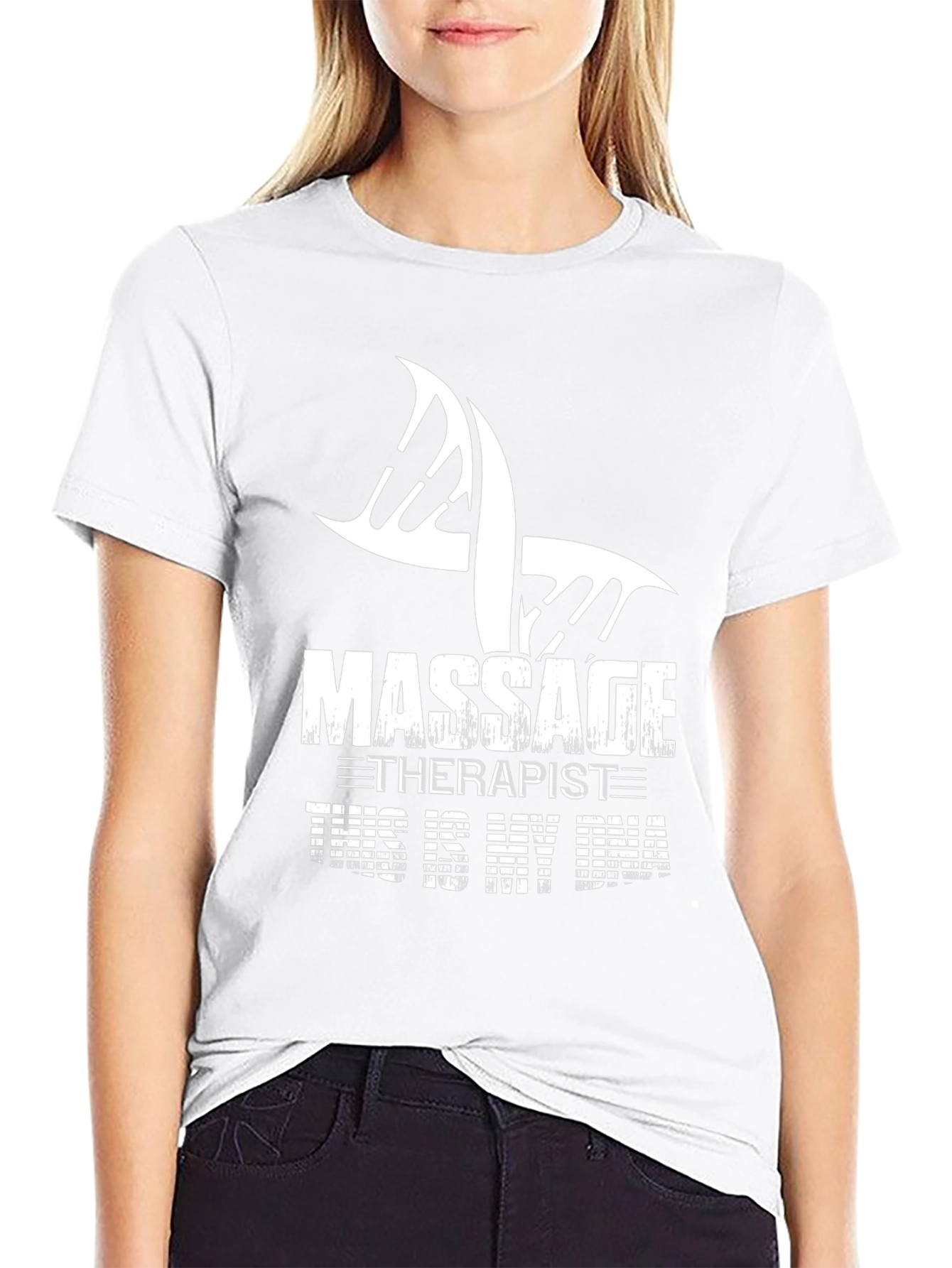 Massage Therapist DNA Graphic T-Shirt