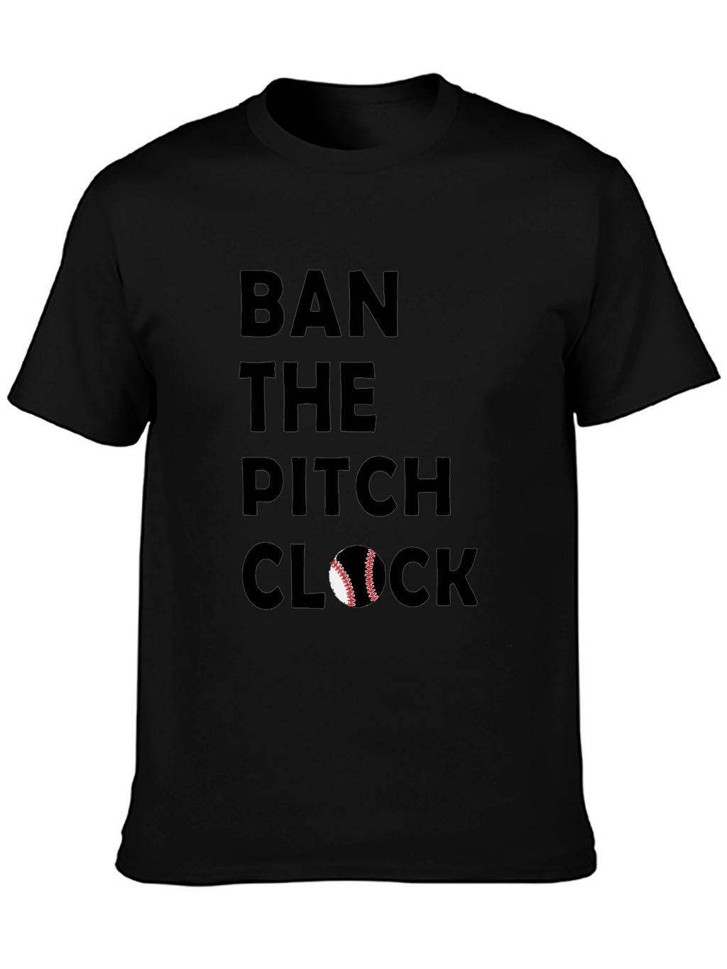 Ban the Pitch Clock Graphic Tee