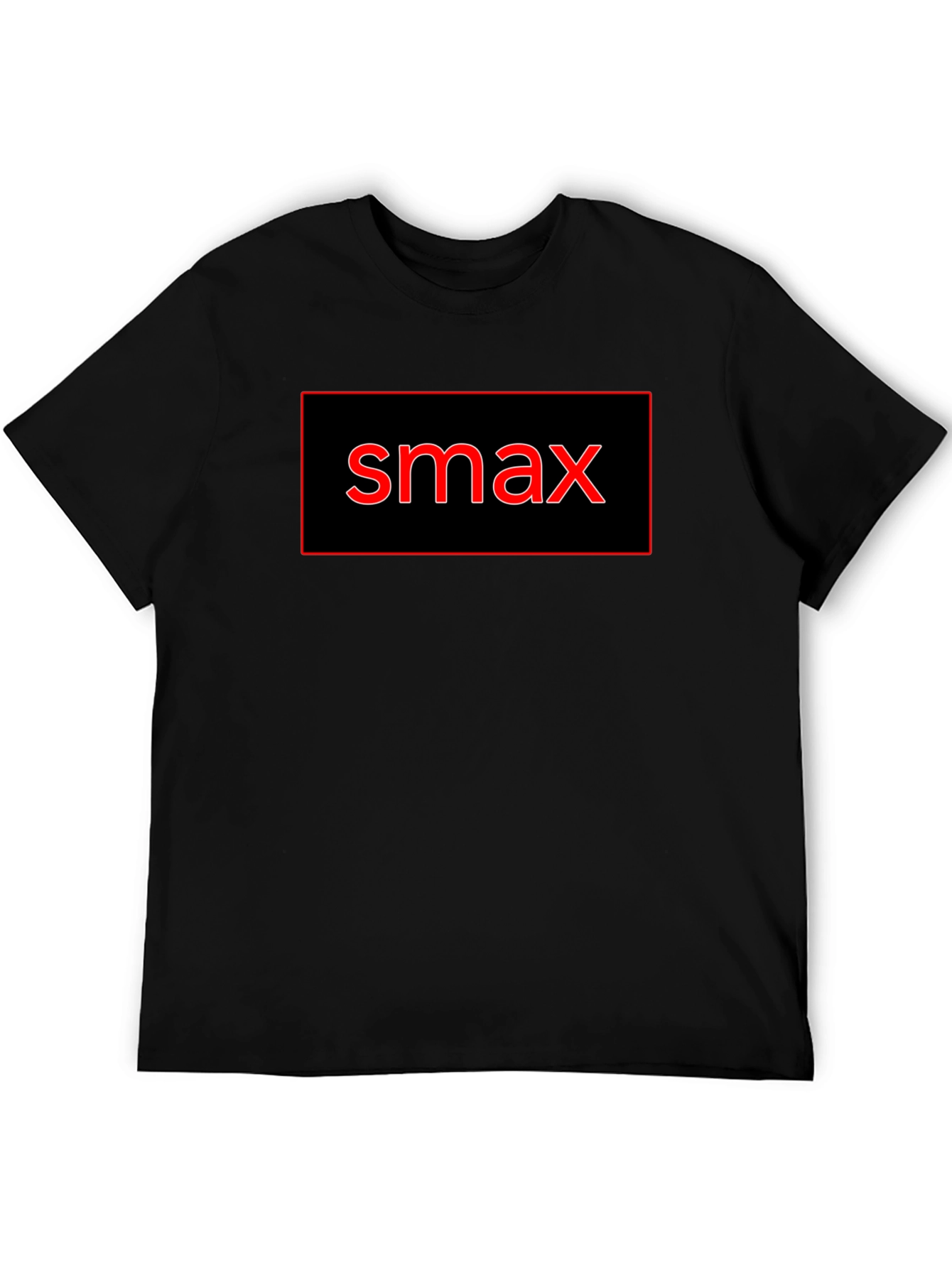 Smax Graphic Tee - Mens Black Short Sleeve T-Shirt