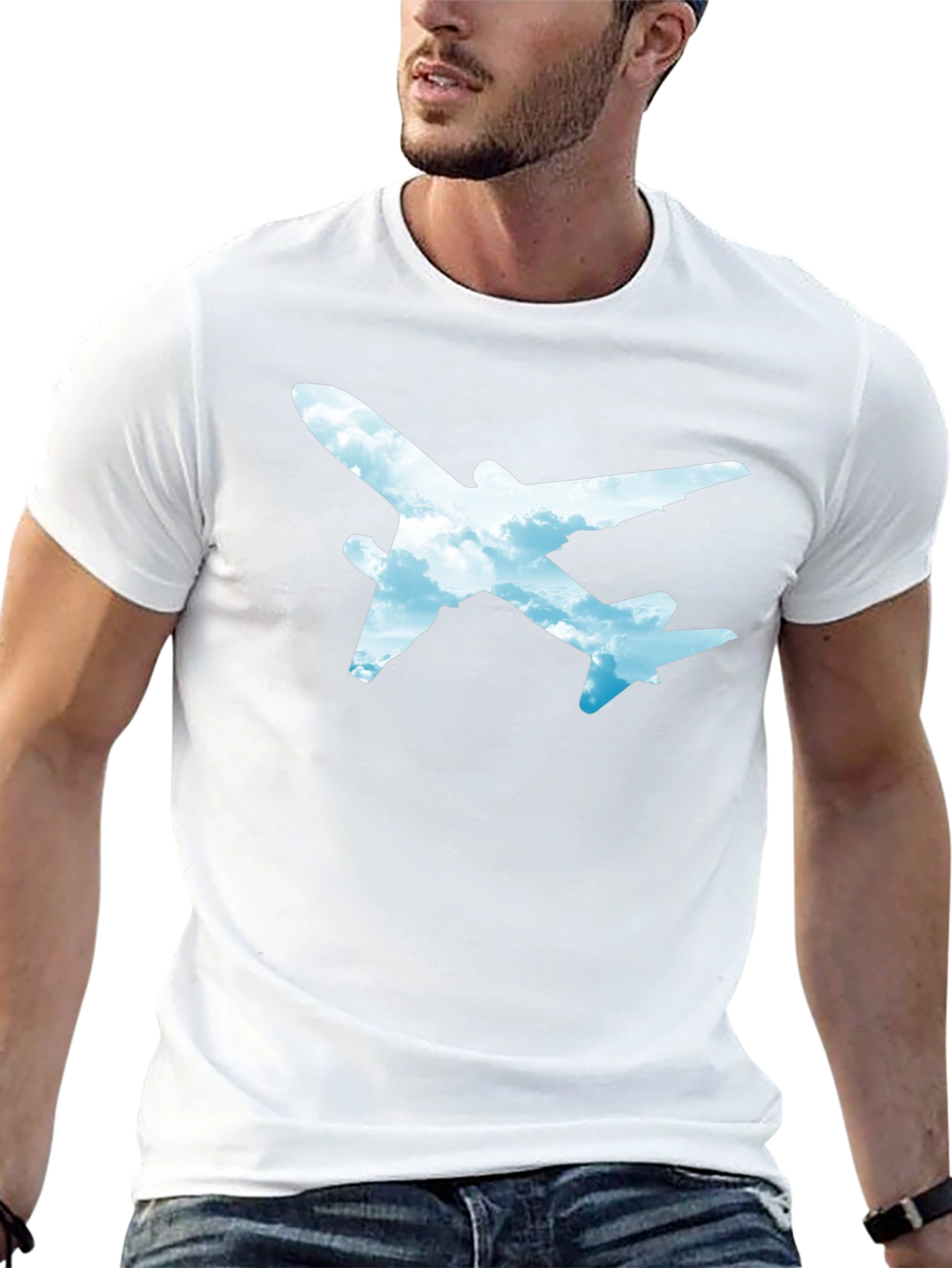Airplane Cloud T-Shirt