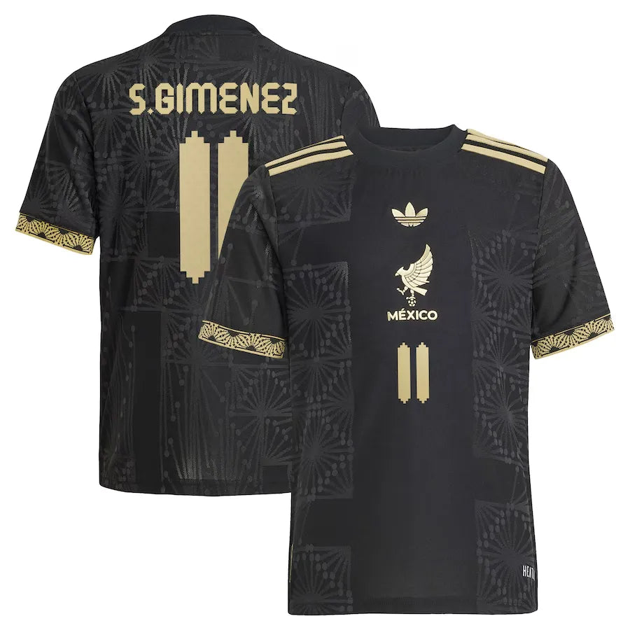 2025 Mexico White Special Edition Player Version Soccer Jersey Detail 2