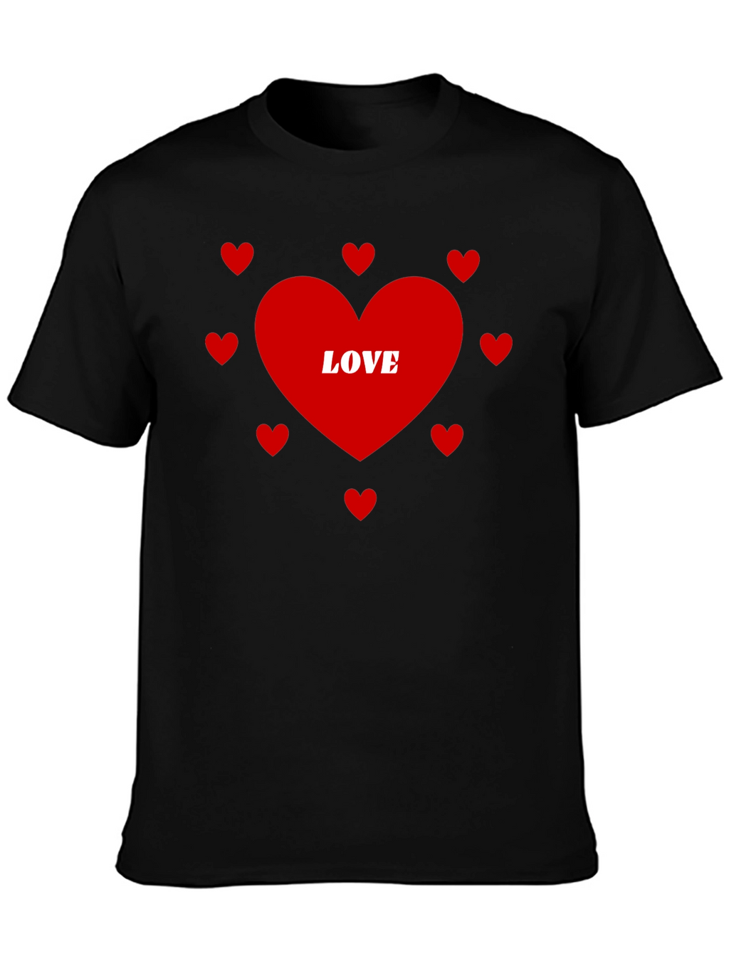 Love Heart Graphic T-Shirt
