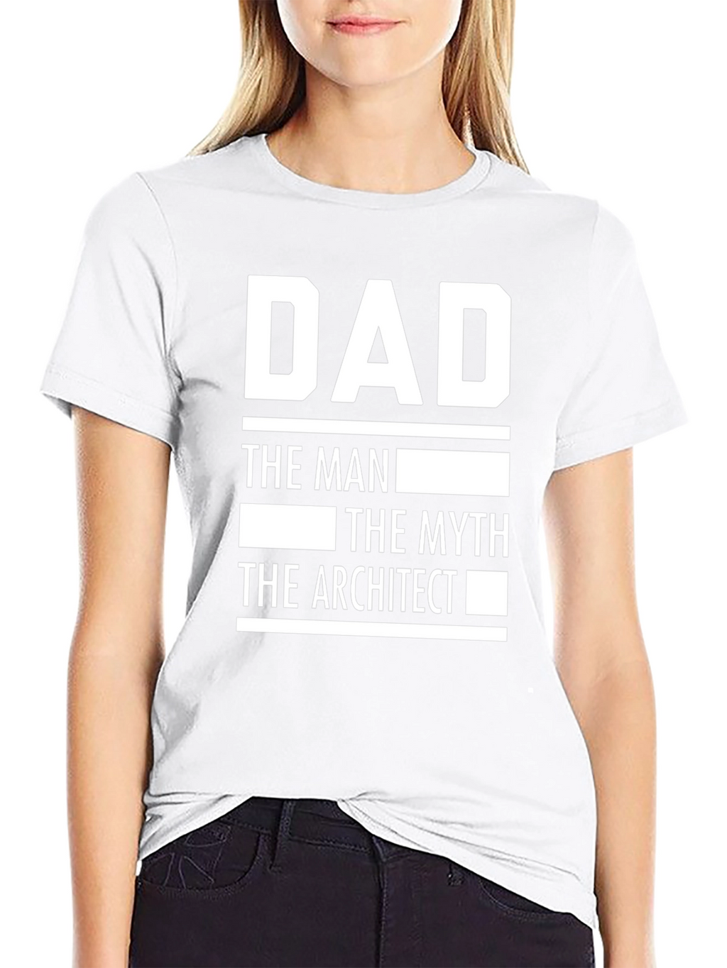 Dad The Architect Graphic T-Shirt