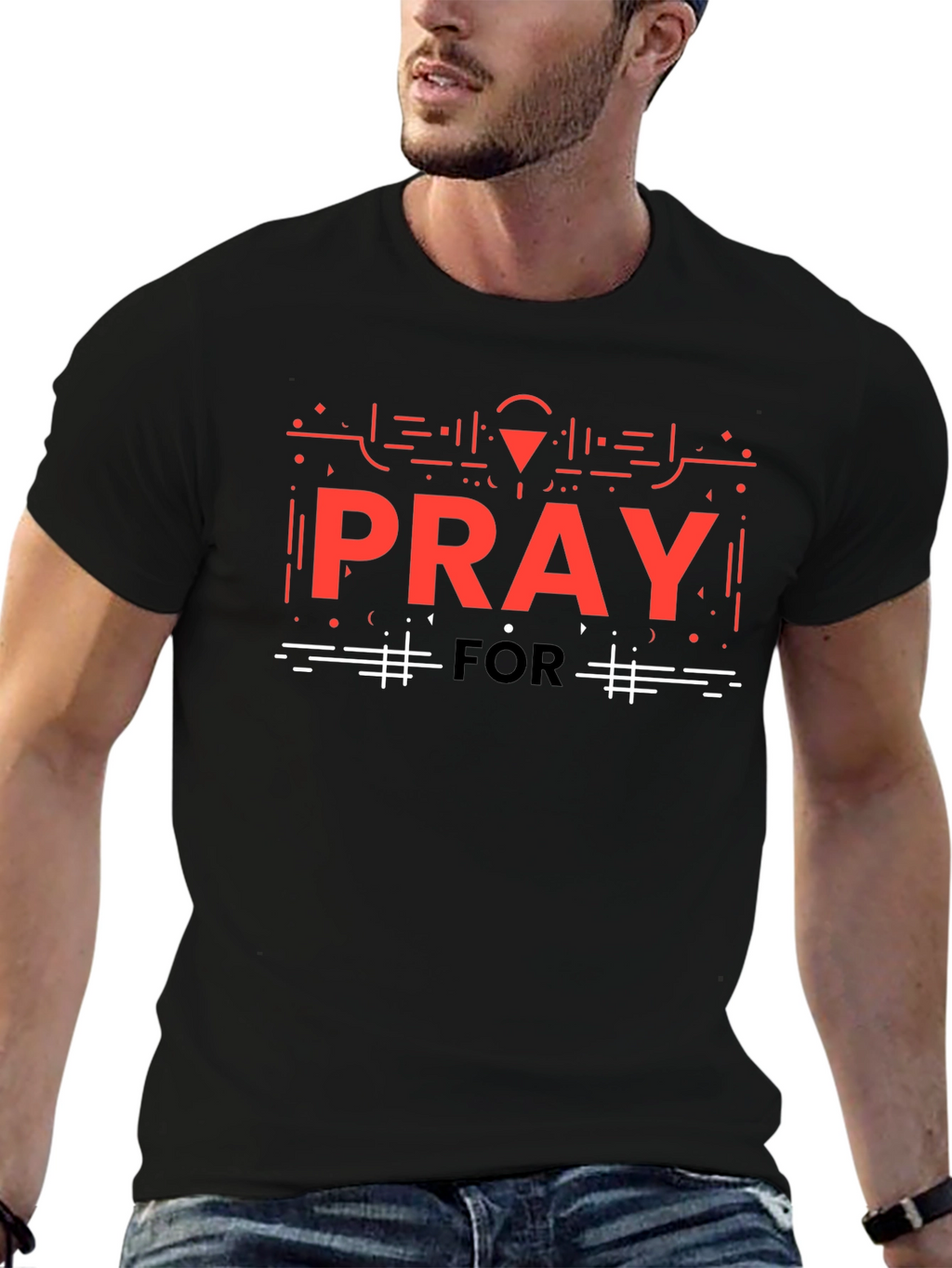Pray For Graphic T-Shirt