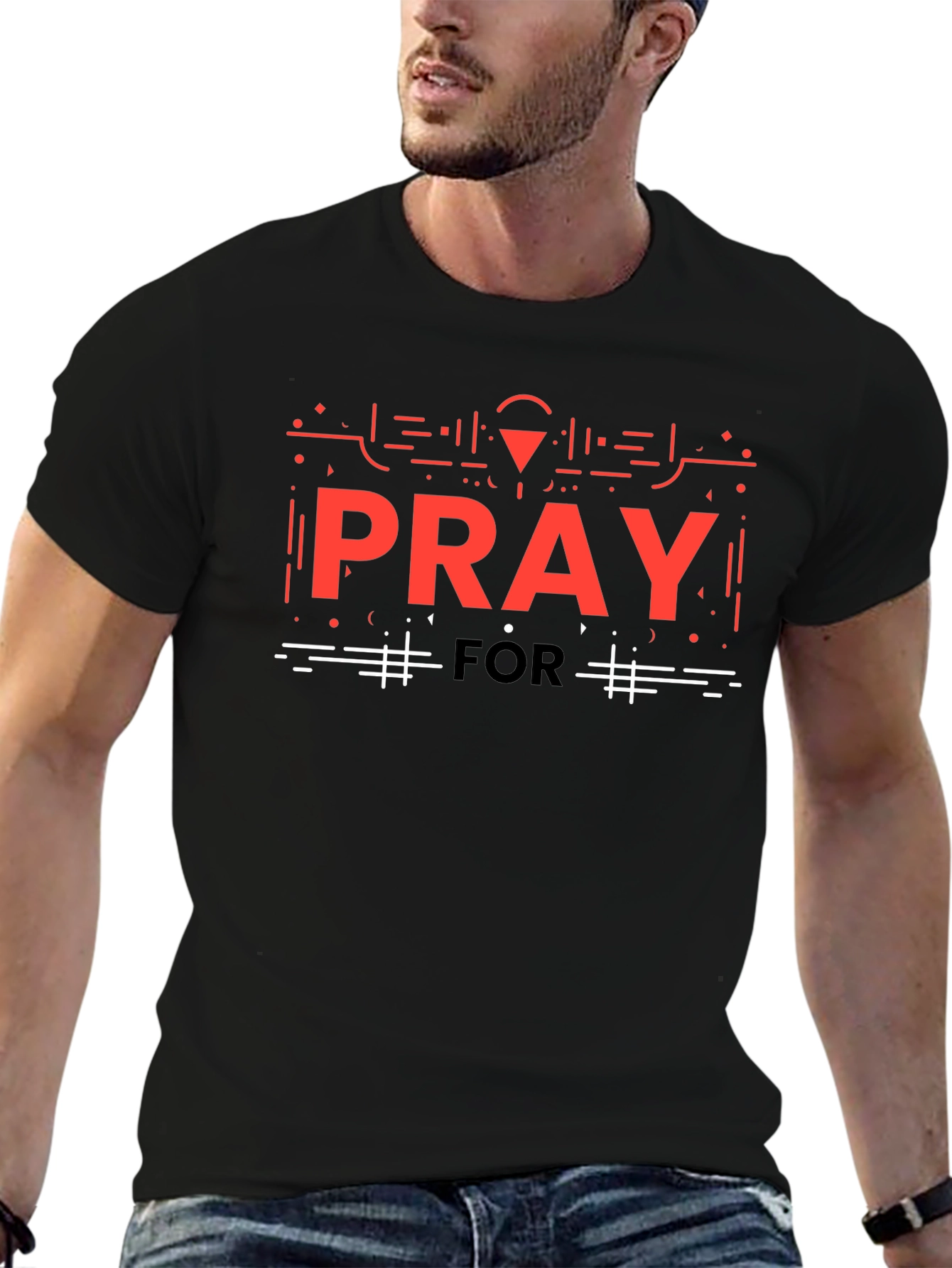 Pray For Graphic T-Shirt