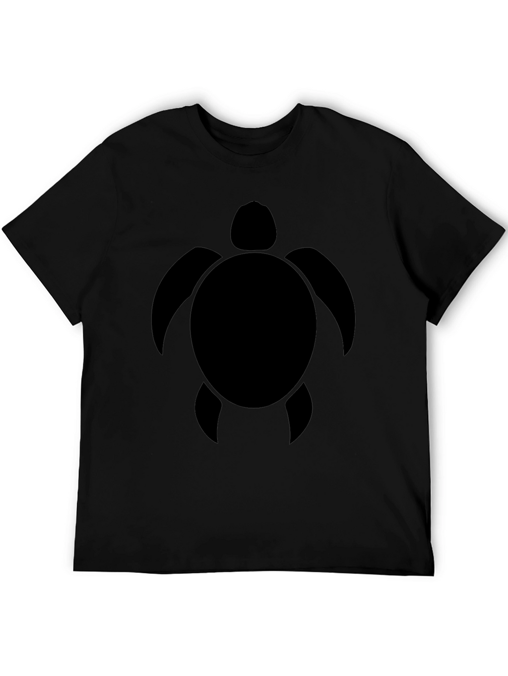 Black Turtle Graphic Tee - Casual Comfort