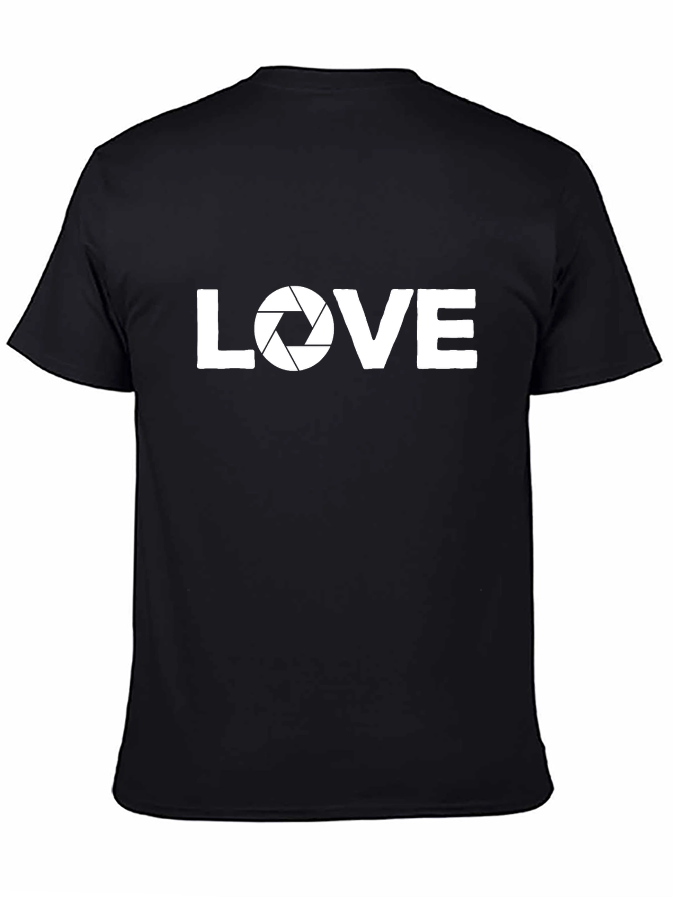 Love Photography T-Shirt - Camera Aperture Design