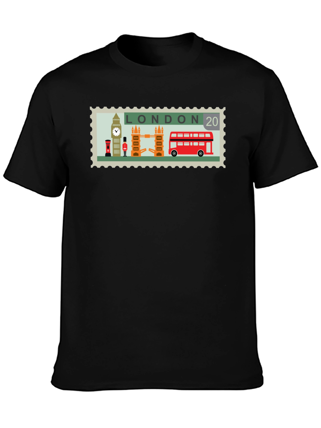 London Stamp Graphic Tee