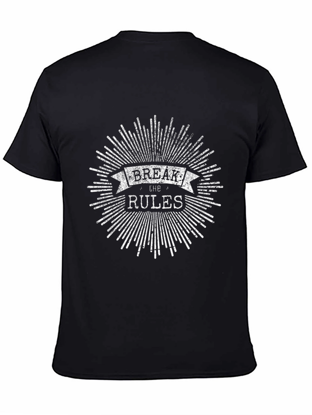 Break the Rules Graphic Tee - Black