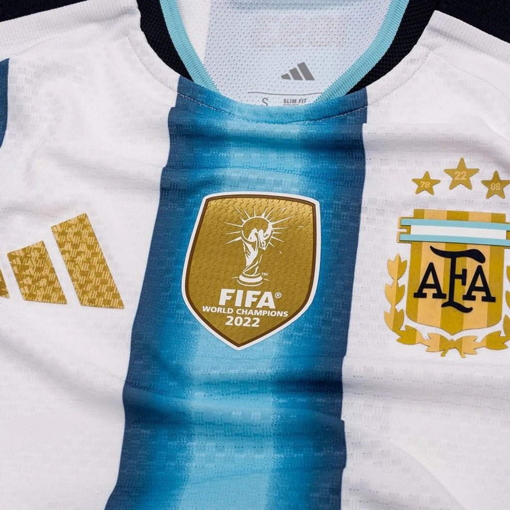 Argentina Home Match Long Sleeve Jersey Player Version World Cup 2026 Image 3