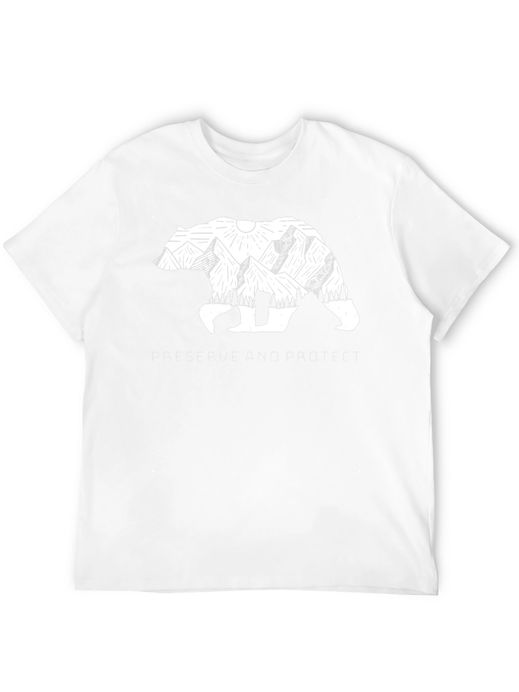 Bear Mountain Graphic Tee - Nature Lovers T-Shirt
