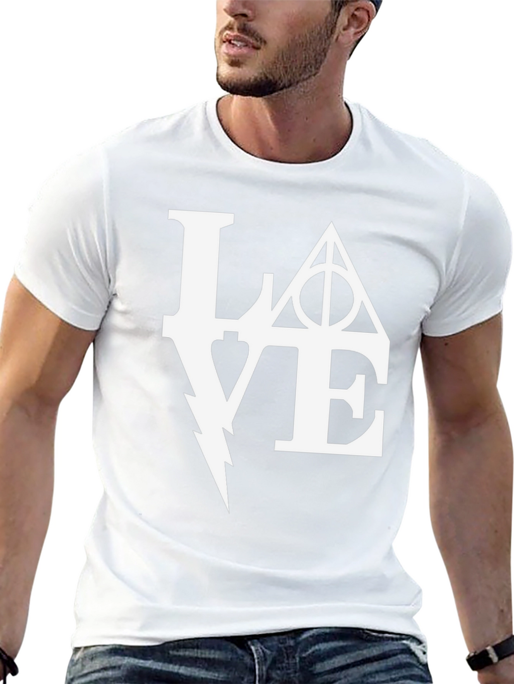 Harry Potter Love T-Shirt - Deathly Hallows Tee