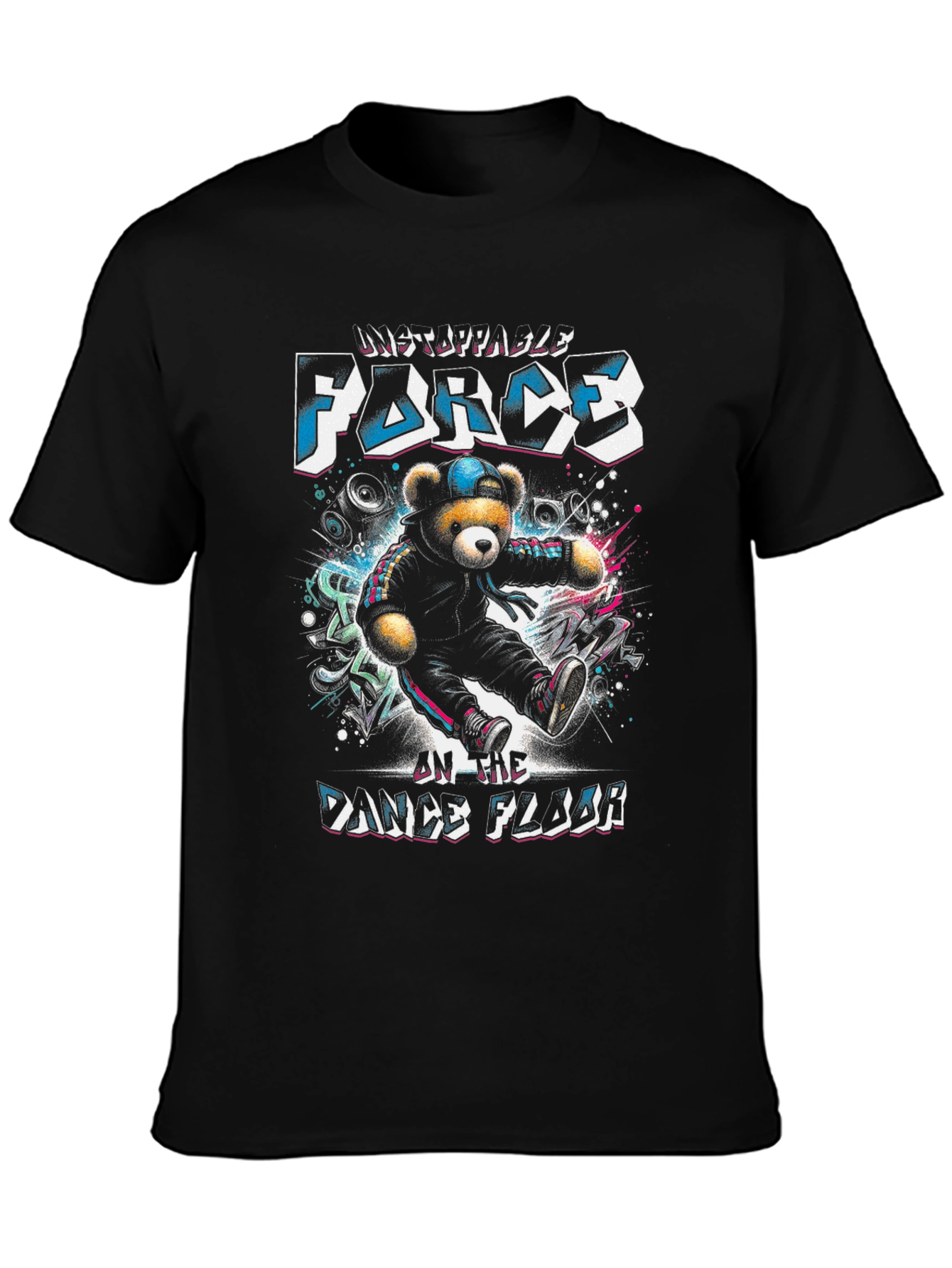 Unstoppable Force Dance Floor Graphic Tee