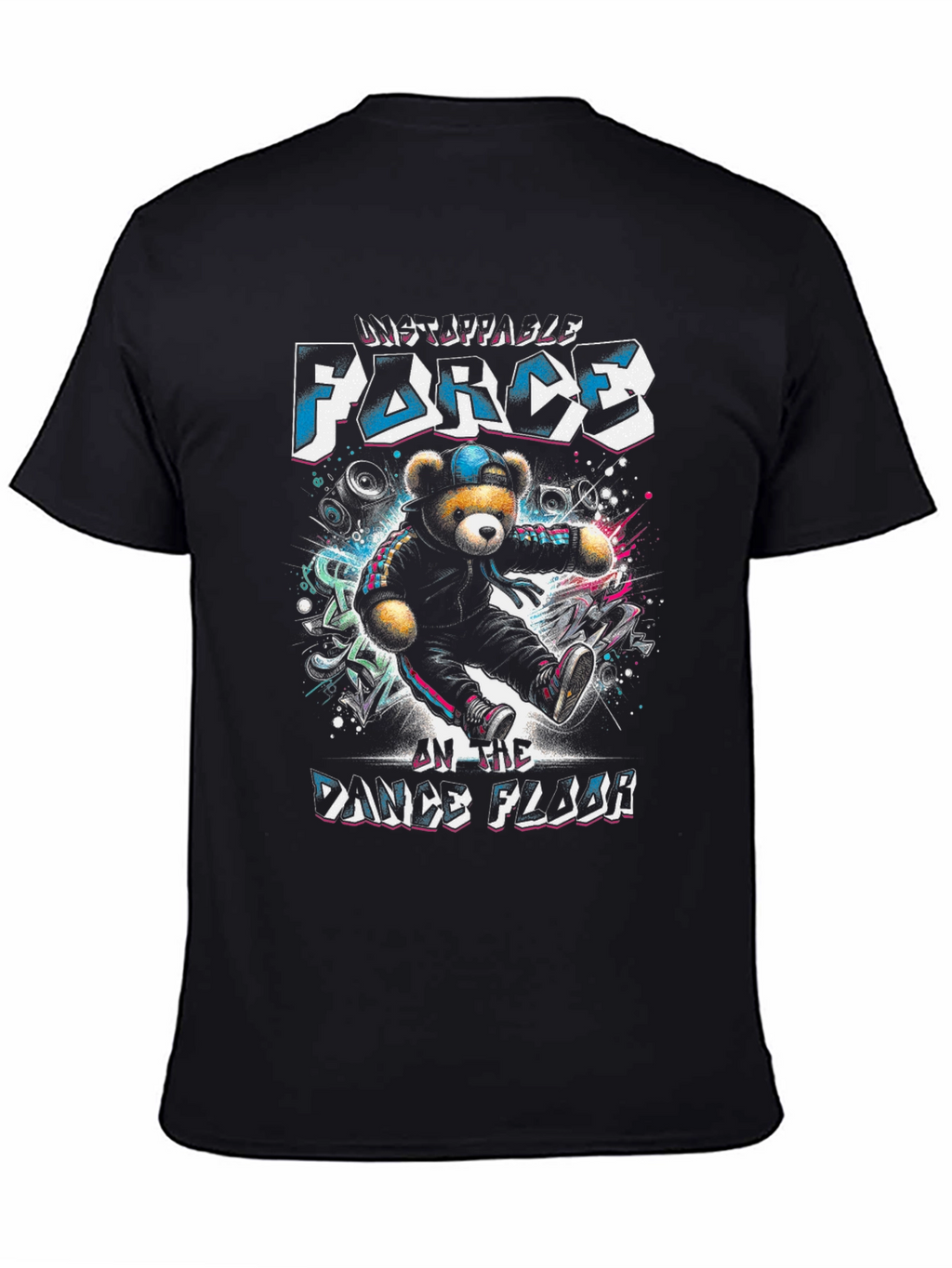 Unstoppable Force Dance Floor Graphic Tee
