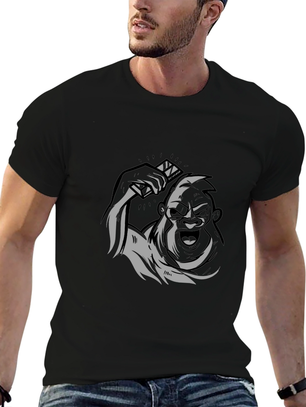 Gorilla Graphic Tee - Unique Design