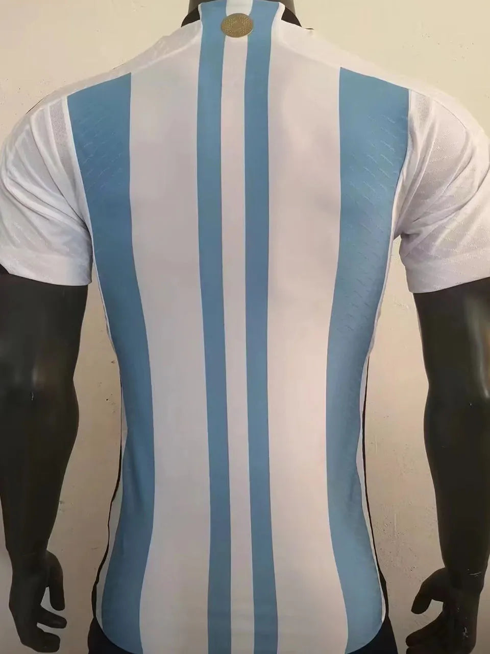 MESSI #10 Signature Version Argentina Home Player Version Jersey (3 Stars 3星 签名和图版) ★★ Detail 1