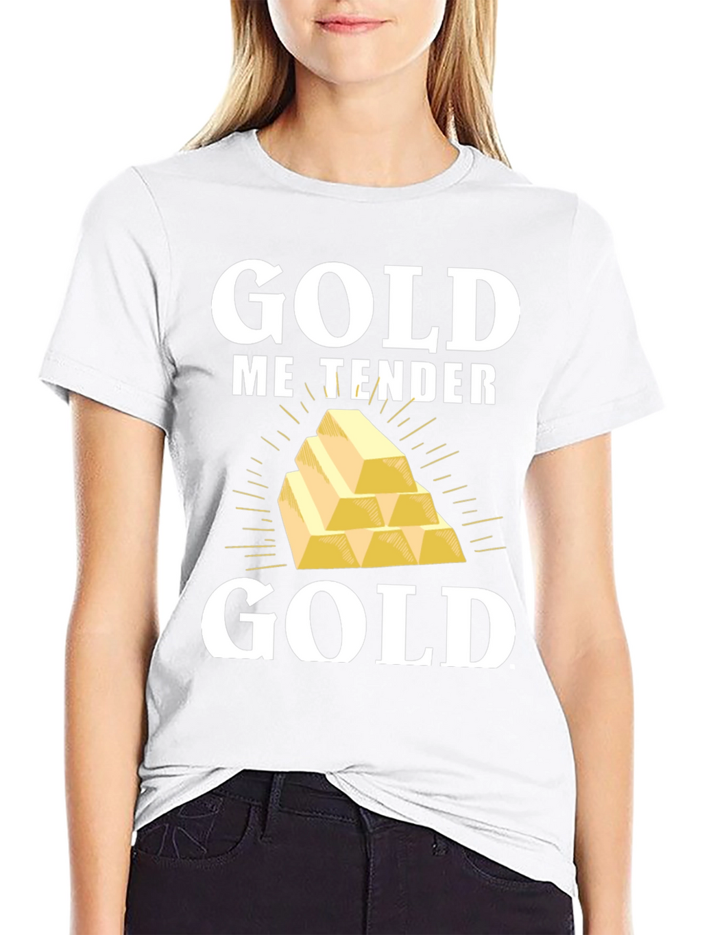 Gold Me Tender T-Shirt - Funny Gold Bullion Tee