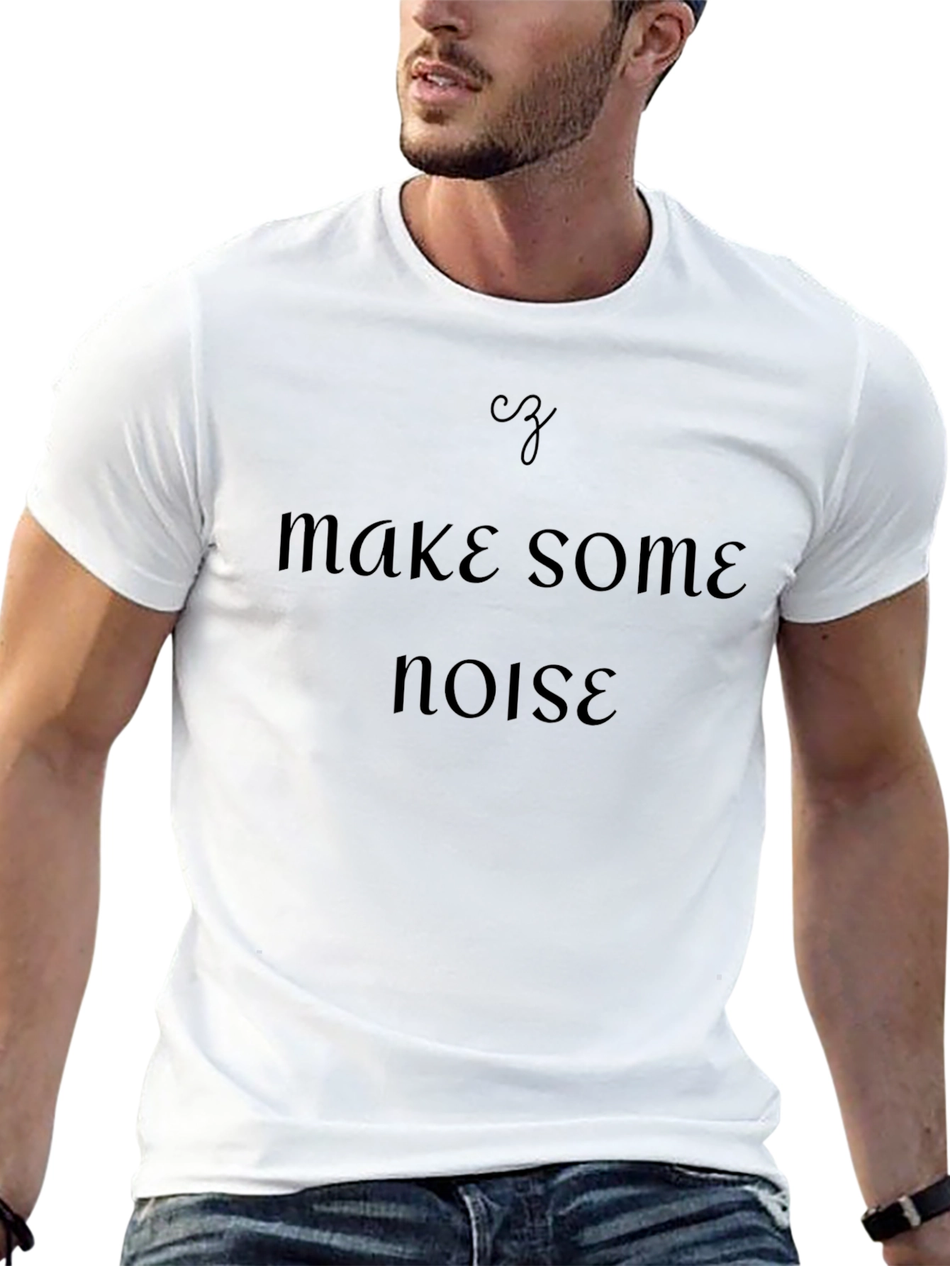 Make Some Noise Graphic T-Shirt