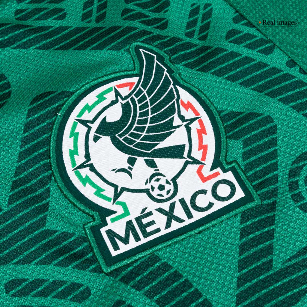 Mexico Home Soccer Jersey World Cup 2026 Green Image 5
