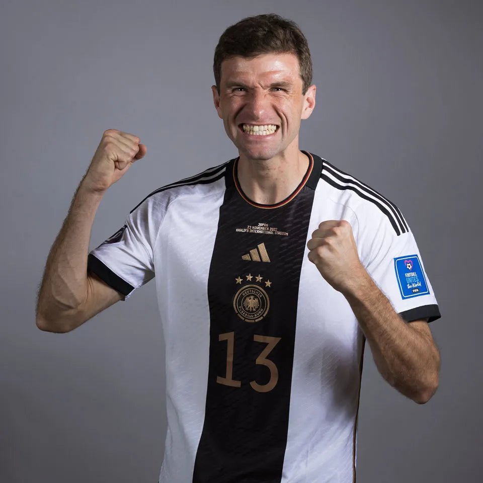 2022/23 Germany Home Player Version Soccer Jersey Detail 1