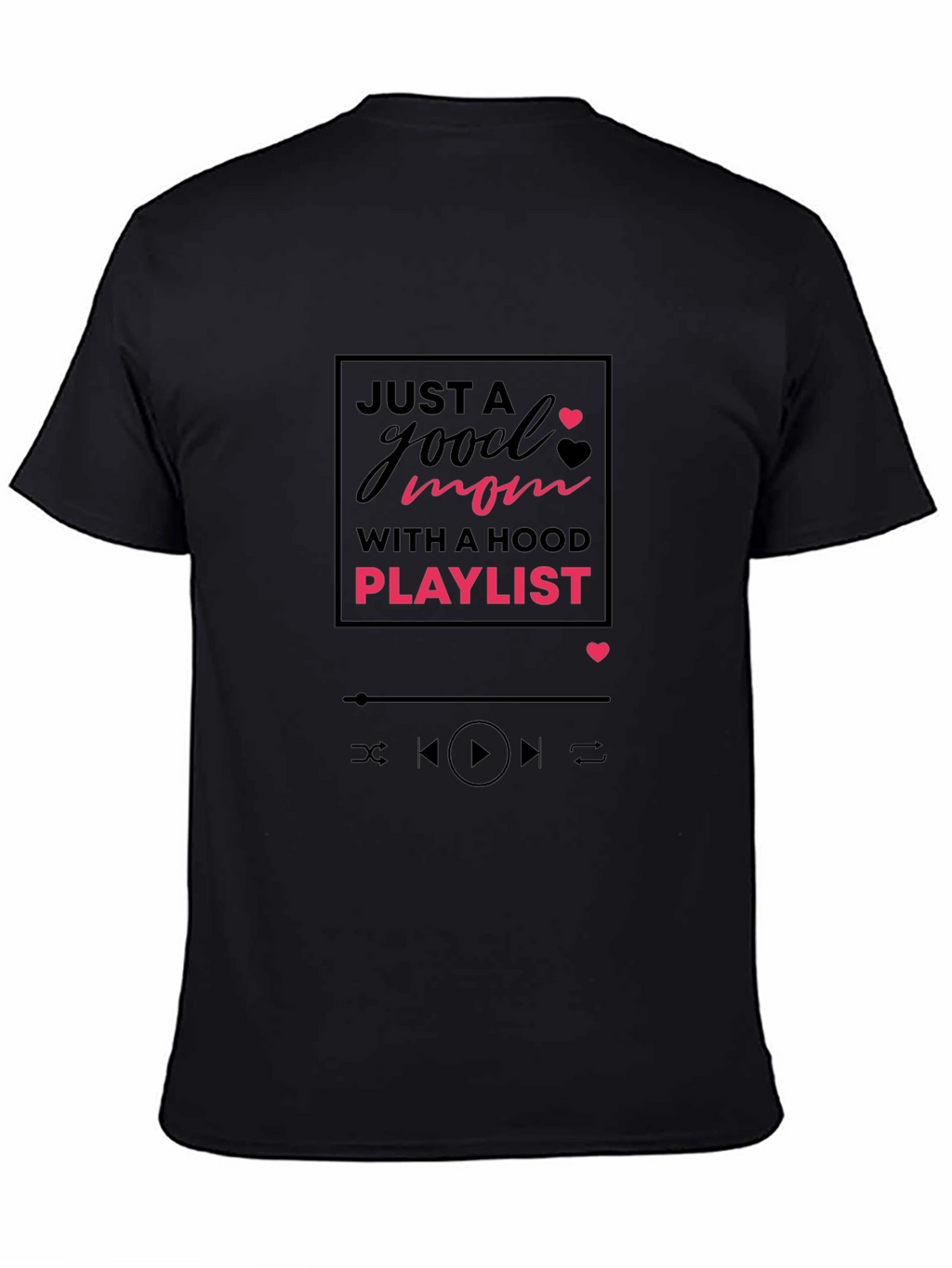 Good Mom Hood Playlist Graphic Tee