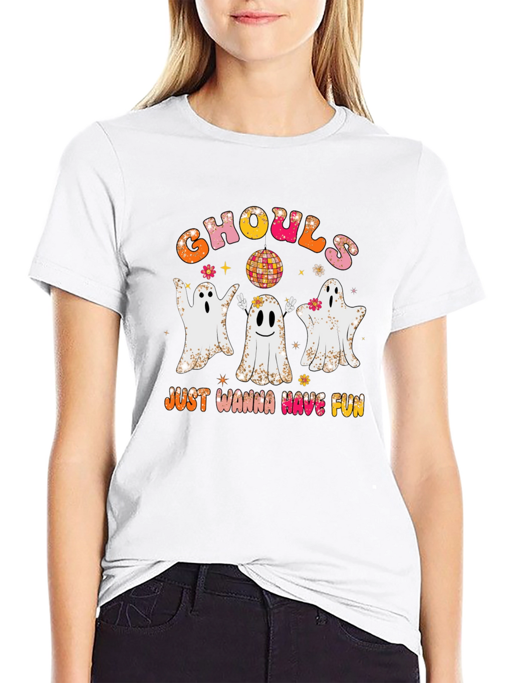 Retro Ghoul Fun T-Shirt - Halloween Party Tee