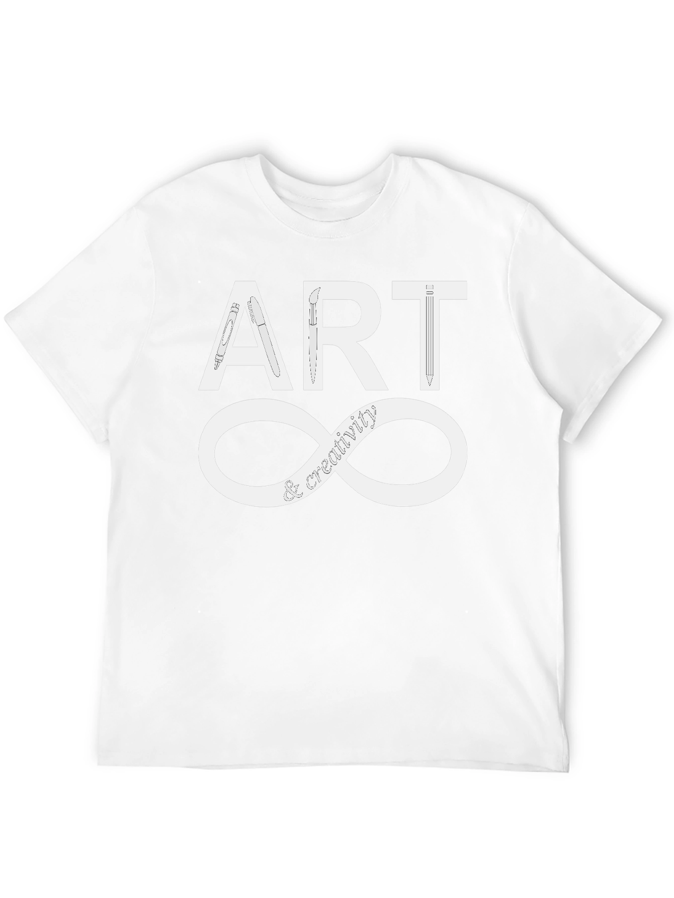 Art & Creativity Infinity T-Shirt - Stylish Graphic Tee