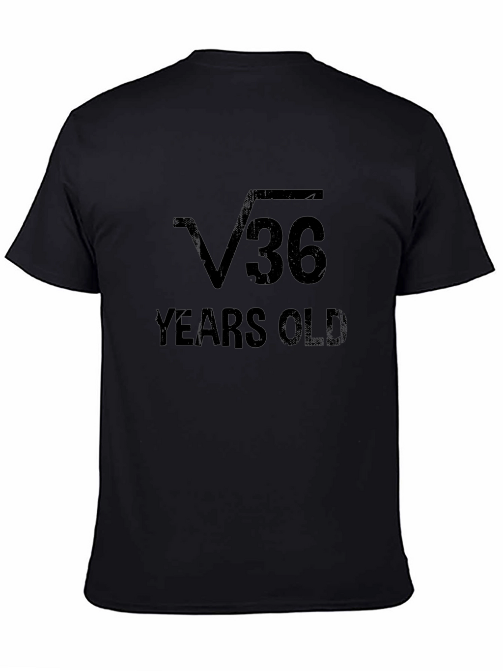 Funny Root 36 Years Old Math T-Shirt