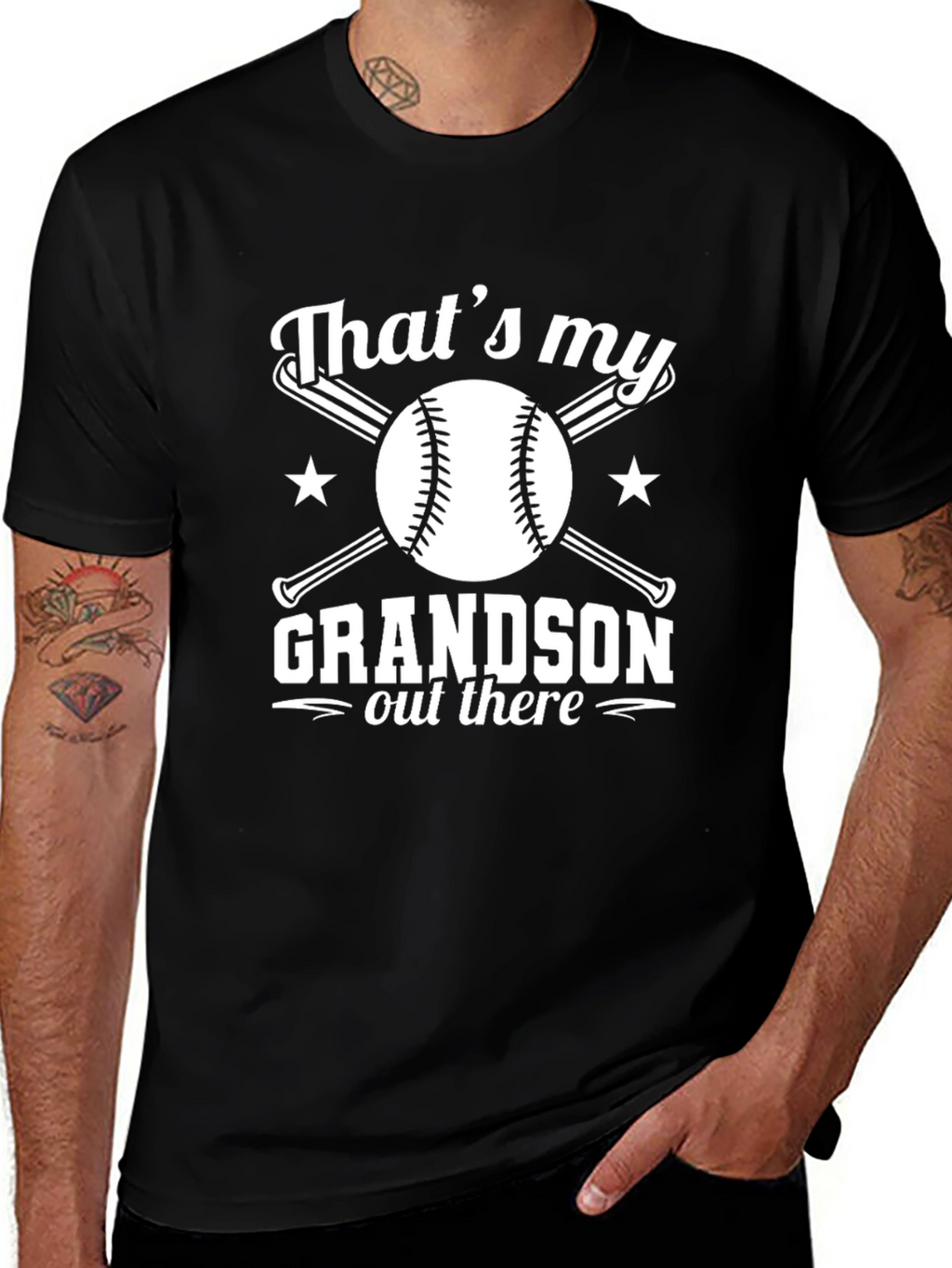 Thats My Grandson Baseball T-Shirt