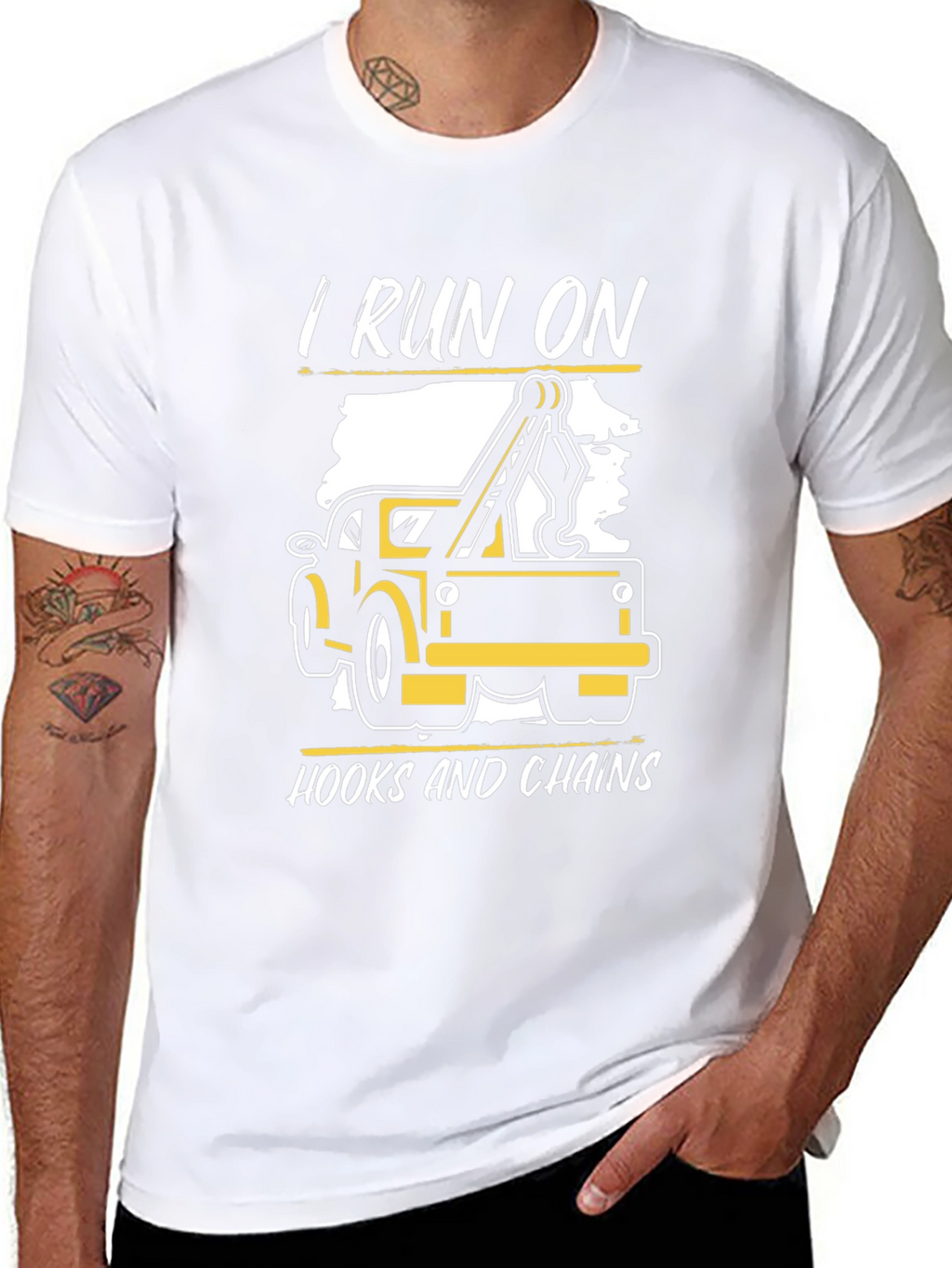 I Run on Hooks and Chains T-Shirt