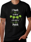 Teachers St. Patricks Day Clover T-Shirt