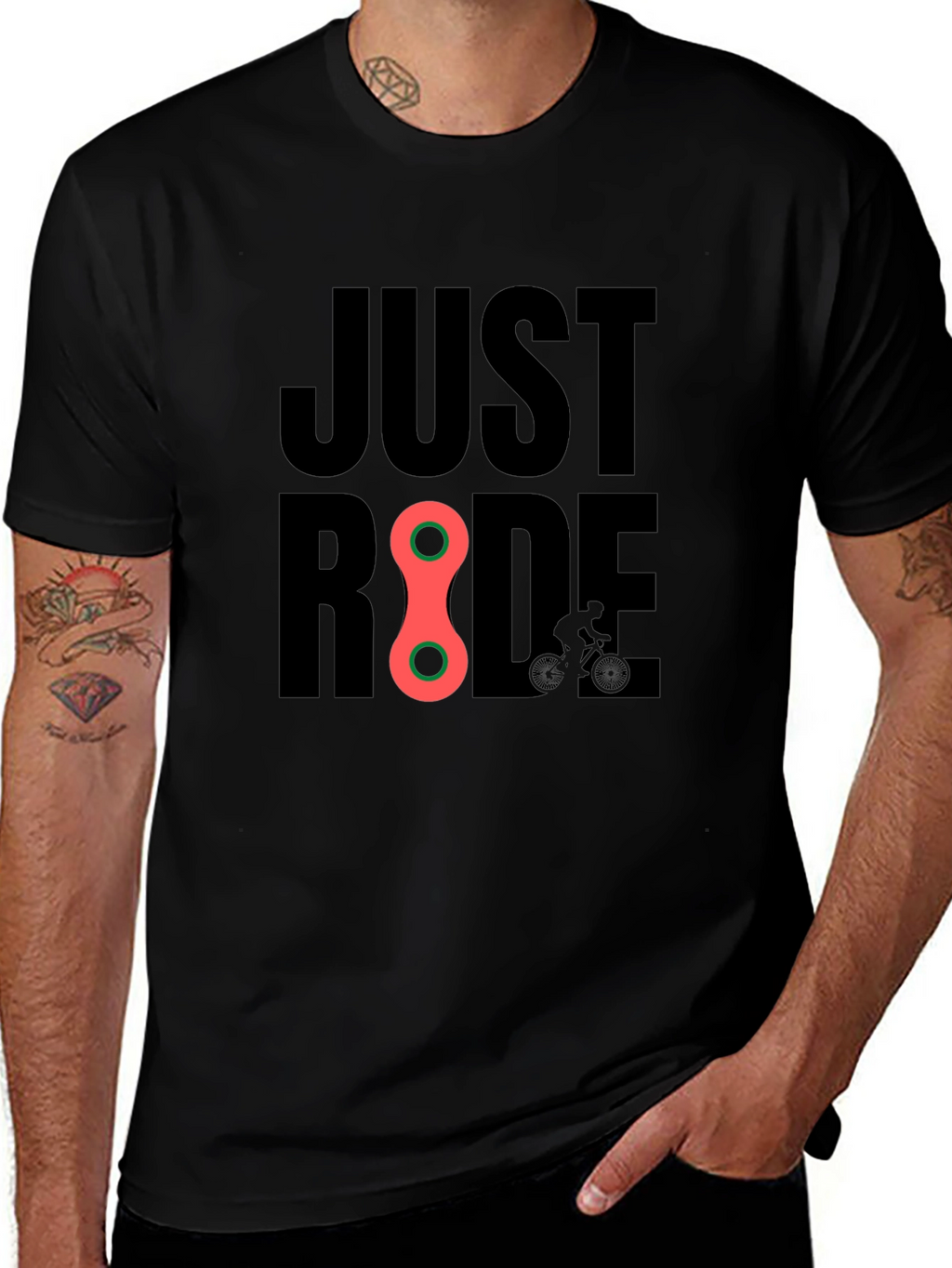 Just Ride Cycling T-Shirt