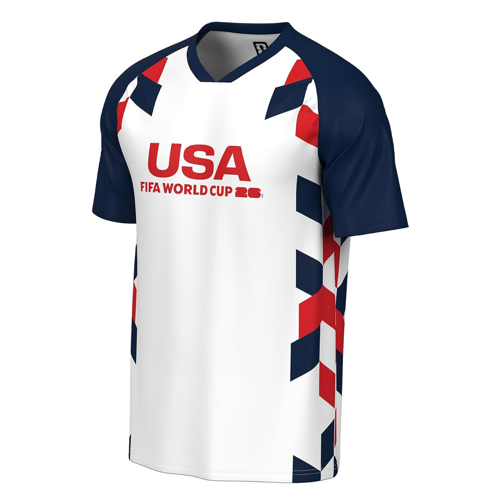 Kids Short Sleeve Sublimated Soccer Fashion Top