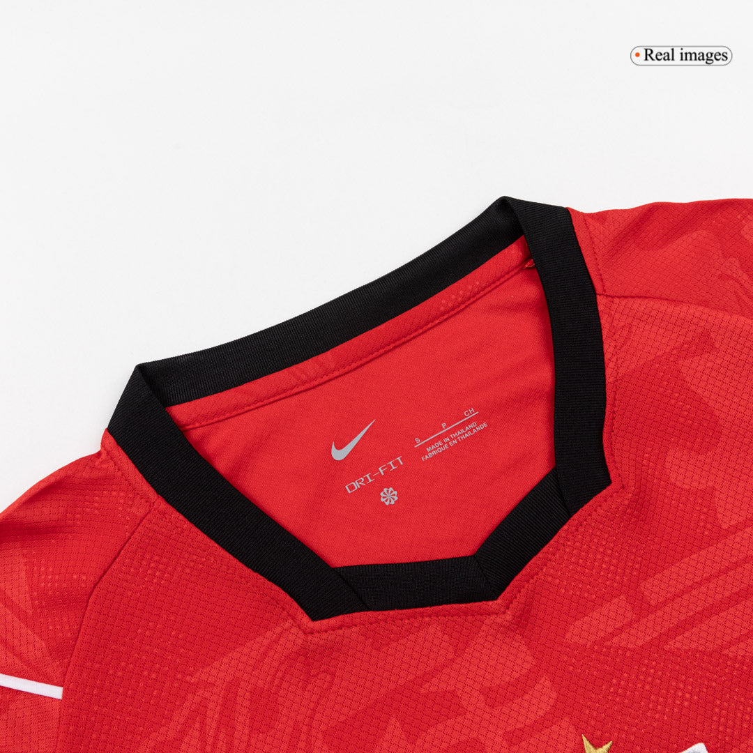 England Away Soccer Jersey World Cup 2026 Red Image 4